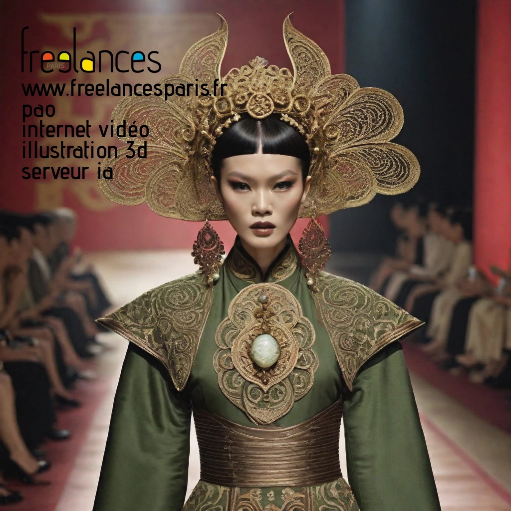 Pao mise en page internet vidéo illustration 3d serveur IA générative AI freelance paris studio de création magazines ldftlic0